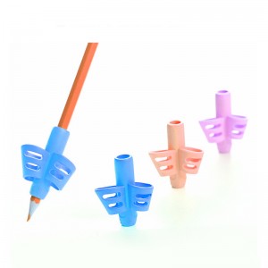 Titolare a matita silicone per 2-4 anni di addestramento per la scrittura di correzione della postura della scrittura per bambini, titolare della matita per la classe dell\'asilo, bambini in età prescolare, bisogni speciali per gli scrittori per principianti