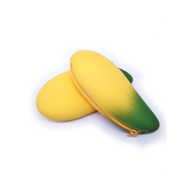 Simpatico sustello a forma di matita a forma di banana in silicone sacca per tastiera, silicone di grado alimentare impermeabile e resistente